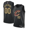 Incantevole Cool Comodo Cleveland Cavaliers Jordan Brand Unisex 2022/23 Swingman Custom Jersey Statement Edition Black per gli appassionati