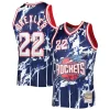 Classico Robusto Comodo Clyde Drexler Houston Rockets 1996/97 Hardwood Classics Marble Swingman Jersey Navy per gli appassionati