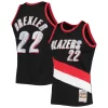 Elegante Prestigioso Pratico Clyde Drexler Portland Trail Blazers 1991/92 Hardwood Classics NBA 75th Anniversary Diamond Swingman Jersey Black per gli appassionati