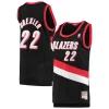 Carino Moderno Clyde Drexler Portland Trail Blazers Women's 1991/92 Hardwood Classics Swingman Jersey Black per gli appassionati