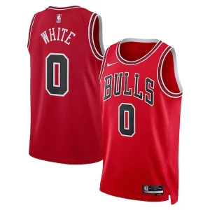 Cool Delizioso Coby White Chicago Bulls Nike Unisex Swingman Jersey Icon Edition Red per gli appassionati