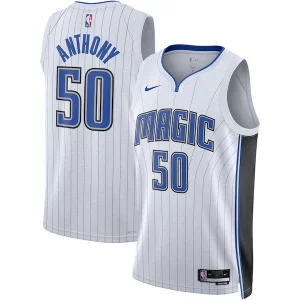 Incantevole Classico Cole Anthony Orlando Magic Nike Unisex Swingman Jersey Association Edition White/Black per gli appassionati