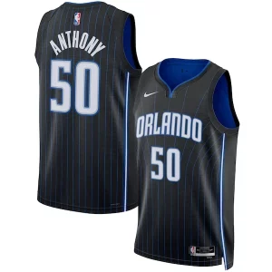 Attraente Classico Cole Anthony Orlando Magic Nike Unisex Swingman Jersey Icon Edition Black/White per gli appassionati