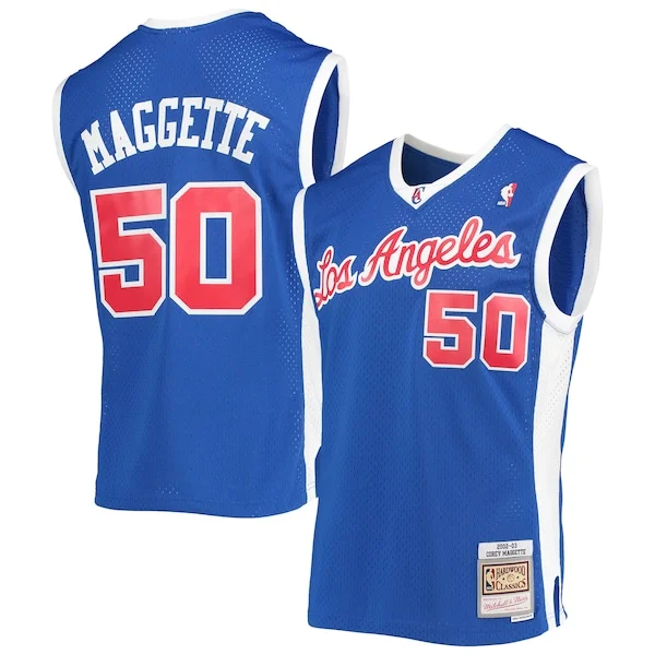 Gorgeous Delizioso Bellissimo Corey Maggette LA Clippers 2001/02 Hardwood Classics Swingman Jersey Royal per gli appassionati