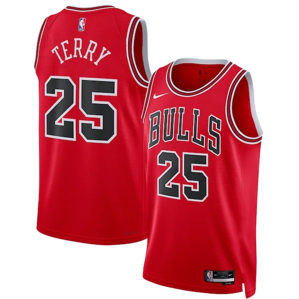 Accattivante Classico Fantastico Dalen Terry Chicago Bulls Nike Unisex 2022 NBA Draft First Round Pick Swingman Jersey Icon Edition Red per gli appassionati