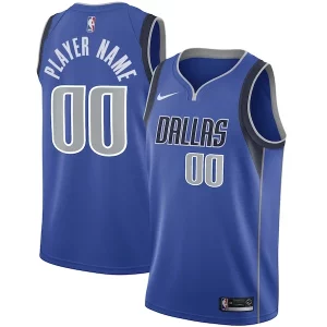 Splendido Eccezionale Dallas Mavericks Nike 2020/21 Swingman Custom Jersey Icon Edition Blue per gli appassionati