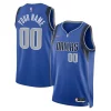 Comodo Dallas Mavericks Nike 2021/22 Diamond Swingman Custom Jersey Icon Edition Blue per gli appassionati