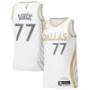 Lussuoso Dallas Mavericks Nike Swingman Player Jersey City Edition White per gli appassionati
