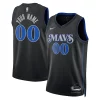 Carino Fascinante Prestigioso Dallas Mavericks Nike Unisex 2023/24 Custom Swingman Jersey Black City Edition per gli appassionati