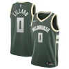Moderno Comodo Ottimo Damian Lillard Milwaukee Bucks Nike Unisex Swingman Player Jersey Icon Edition Hunter Green per gli appassionati