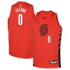 Accattivante Classico Ottimo Damian Lillard Portland Trail Blazers Jordan Brand Youth Swingman Jersey Statement Edition Red per gli appassionati