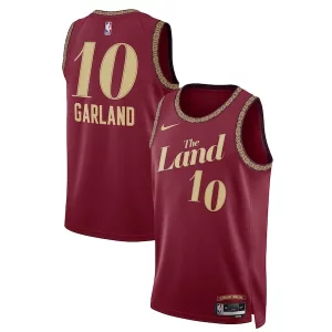 Raffinato Attraente Darius Garland Cleveland Cavaliers Nike Unisex 2023/24 Swingman Jersey Wine City Edition per gli appassionati