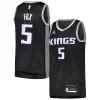 Delizioso Accattivante Robusto De'Aaron Fox Sacramento Kings Jordan Brand Swingman Player Jersey Statement Edition Black per gli appassionati