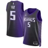 Trendy Meraviglioso Carino De'Aaron Fox Sacramento Kings Jordan Brand Unisex Swingman Jersey Statement Edition Purple per gli appassionati