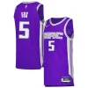 Splendido De'Aaron Fox Sacramento Kings Nike Authentic Player Jersey Icon Edition Purple per gli appassionati