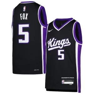 Carino Sofisticato Pratico De'Aaron Fox Sacramento Kings Nike Youth Swingman Jersey Icon Edition Purple per gli appassionati