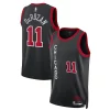Versatile DeMar DeRozan Chicago Bulls Nike Unisex 2023/24 Swingman Jersey Black City Edition per gli appassionati