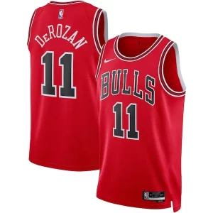 Comodo Fascinante Fantastico DeMar DeRozan Chicago Bulls Nike Unisex Swingman Jersey Icon Edition Red/White per gli appassionati