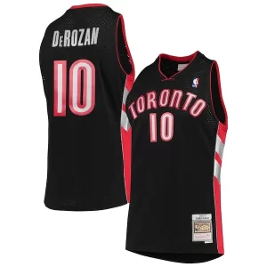 Fantastico Prestigioso DeMar DeRozan Toronto Raptors 2001/02 Hardwood Classics Swingman Jersey Black per gli appassionati