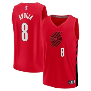 Cool Delizioso Deni Avdija Portland Trail Blazers Youth Fast Break Player Jersey Statement Edition Red per gli appassionati