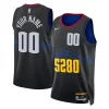 Magnifico Denver Nuggets Nike Unisex 2023/24 Custom Swingman Jersey Black City Edition per gli appassionati