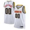 Meraviglioso Delizioso Versatile Denver Nuggets Nike Unisex Swingman Custom Jersey White Association Edition per gli appassionati