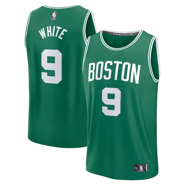 Fascinante Incantevole Derrick White Boston Celtics Fast Break Replica Player Jersey Icon Edition Kelly Green per gli appassionati