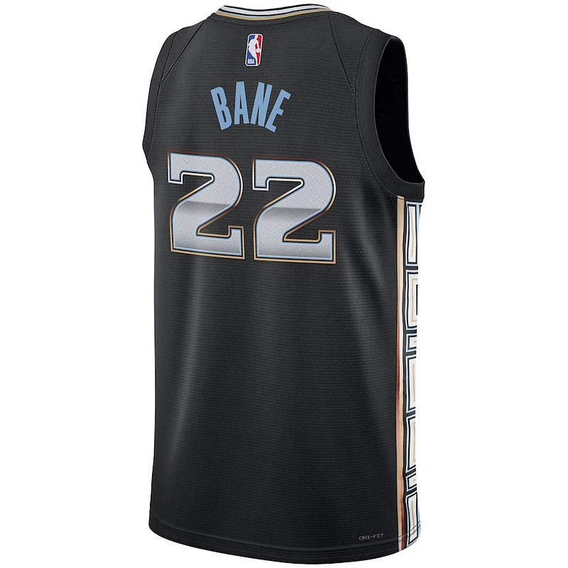 Carino Desmond Bane Memphis Grizzlies Nike Unisex 2022/23 Swingman Jersey City Edition Black per gli appassionati
