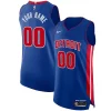 Carino Detroit Pistons Nike Authentic Custom Jersey Blue Icon Edition per gli appassionati