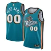 Lussuoso Resistente Detroit Pistons Nike Unisex 2022/23 Custom Swingman Jersey Classic Edition Teal per gli appassionati
