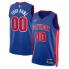 Duraturo Meraviglioso Detroit Pistons Nike Unisex Swingman Custom Jersey Blue Icon Edition per gli appassionati