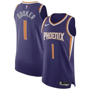Comodo Fascinante Accattivante Devin Booker Phoenix Suns Nike Authentic Jersey Association Edition Purple per gli appassionati