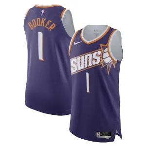 Splendido Lussuoso Devin Booker Phoenix Suns Nike Authentic Jersey Icon Edition Purple per gli appassionati