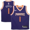 Fascinante Fantastico Devin Booker Phoenix Suns Nike Preschool Replica Jersey Purple Icon Edition per gli appassionati