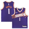 Elegante Devin Booker Phoenix Suns Nike Preschool Swingman Player Jersey Icon Edition Purple per gli appassionati