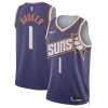 Fantastico Devin Booker Phoenix Suns Nike Unisex Swingman Jersey Association Edition Purple per gli appassionati