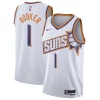 Resistente Accattivante Devin Booker Phoenix Suns Nike Unisex Swingman Jersey Association Edition White per gli appassionati