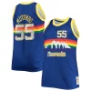 Comodo Dikembe Mutombo Denver Nuggets Big & Tall 1991/92 NBA 75th Anniversary Diamond Swingman Jersey Blue per gli appassionati