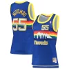 Pratico Resistente Dikembe Mutombo Denver Nuggets Women's 1991/92 Hardwood Classics Swingman Jersey Royal per gli appassionati