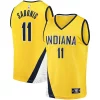 Comodo Gorgeous Delizioso Domantas Sabonis Indiana Pacers Fast Break Replica Jersey Statement Edition Gold per gli appassionati