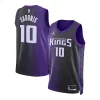 Elegante Domantas Sabonis Sacramento Kings Jordan Brand Unisex Swingman Jersey Statement Edition Purple per gli appassionati