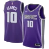 Splendido Comodo Raffinato Domantas Sabonis Sacramento Kings Nike Unisex Swingman Jersey Icon Edition Purple per gli appassionati