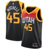 Carino Robusto Delizioso Donovan Mitchell Utah Jazz Nike 2021/22 Swingman Player Jersey Black City Edition per gli appassionati