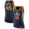 Bellissimo Comodo Magnifico Donovan Mitchell Utah Jazz Nike Women's Swingman Jersey Icon Edition Navy per gli appassionati