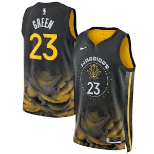 Meraviglioso Delizioso Duraturo Draymond Green Golden State Warriors Nike Unisex 2022/23 Swingman Jersey City Edition Black per gli appassionati