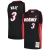 Gorgeous Splendido Robusto Dwyane Wade Miami Heat 2012/13 Hardwood Classics Swingman Jersey Black per gli appassionati