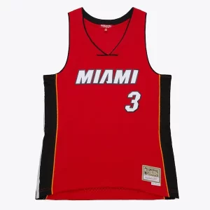 Cool Raffinato Dwyane Wade Miami Heat Women's 2005/06 Hardwood Classics Swingman Jersey Red per gli appassionati