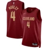 Stupendo Delizioso Bellissimo Evan Mobley Cleveland Cavaliers Nike Unisex Swingman Jersey Icon Edition Wine per gli appassionati
