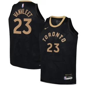 Prestigioso Carino Fred VanVleet Toronto Raptors Nike Youth 2022/23 Swingman Jersey City Edition Black per gli appassionati