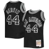 Sofisticato Accattivante Incantevole George Gervin San Antonio Spurs Youth 1978/79 Hardwood Classics Swingman Jersey Black per gli appassionati